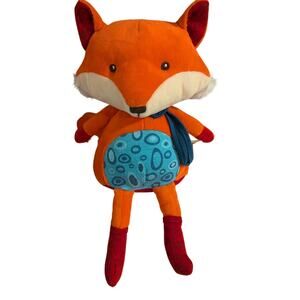 Happy Yappies Pipsqueak Fox Plush Stuffed Animal No Voicebox